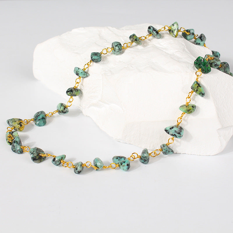 Wholesale Turquoise Natural Stone Beads Necklaces